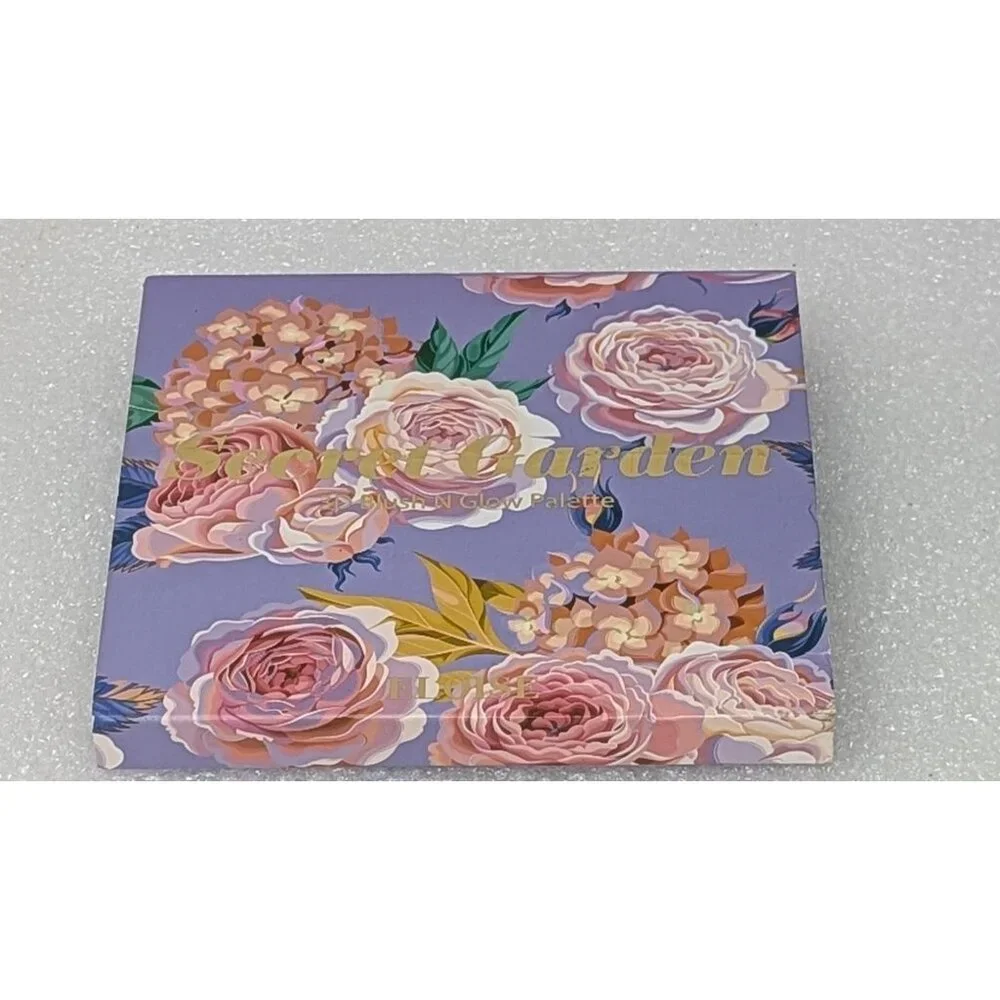 Eloise Secret Garden 3D Blush N Glow Palette 4 Shades For A Petal-Perfect Glow